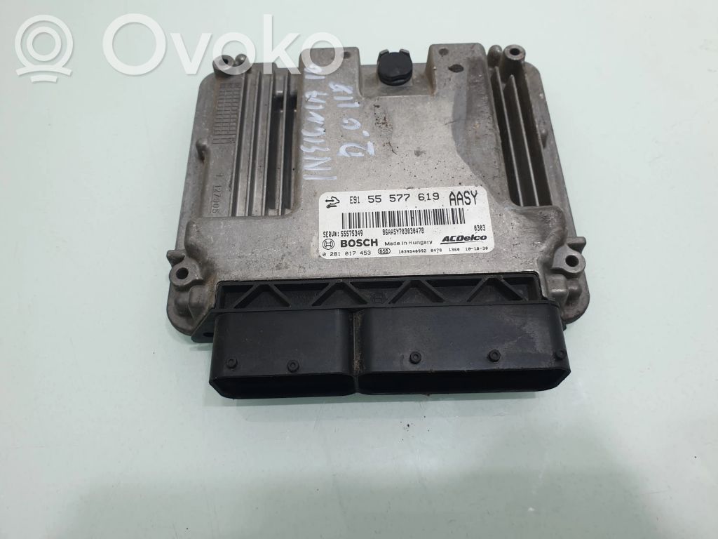 Engine control unit/module   55577619,0281017453