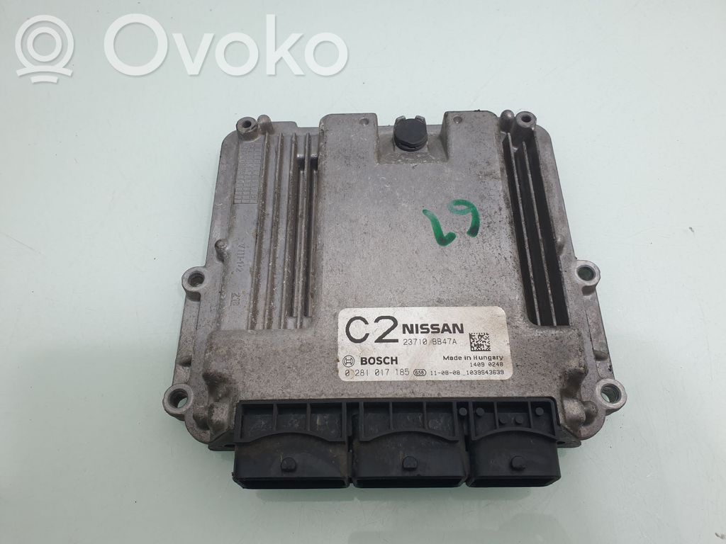 Nissan Qashqai+2 Engine control unit/module 