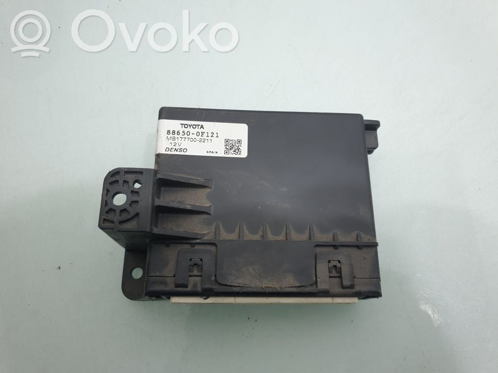 Toyota Verso Air conditioning/heating control unit 