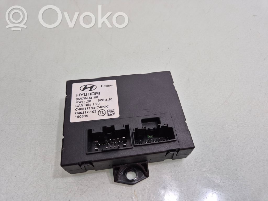 Tailgate/trunk control unit/module   95470D3100