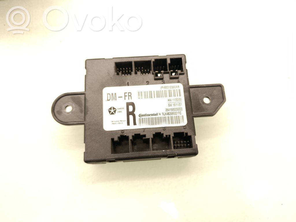 Chrysler Pacifica Unidad de control/módulo de la puerta 