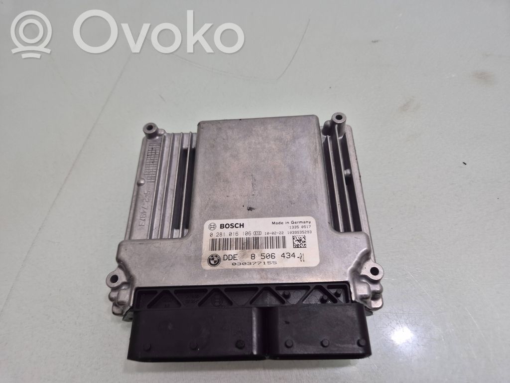 Engine control unit/module   8506434,0281016106