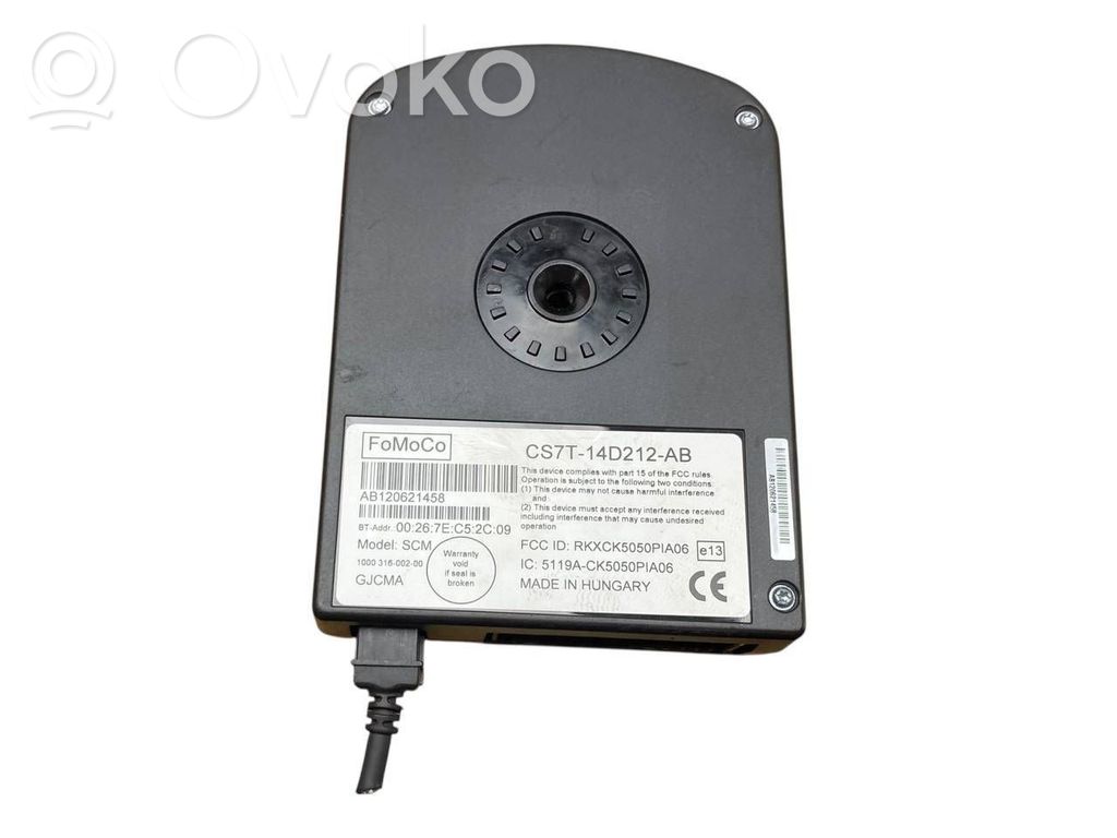 Bluetooth control unit module   CS7T14D212AB,100031600200,5119ACK5050