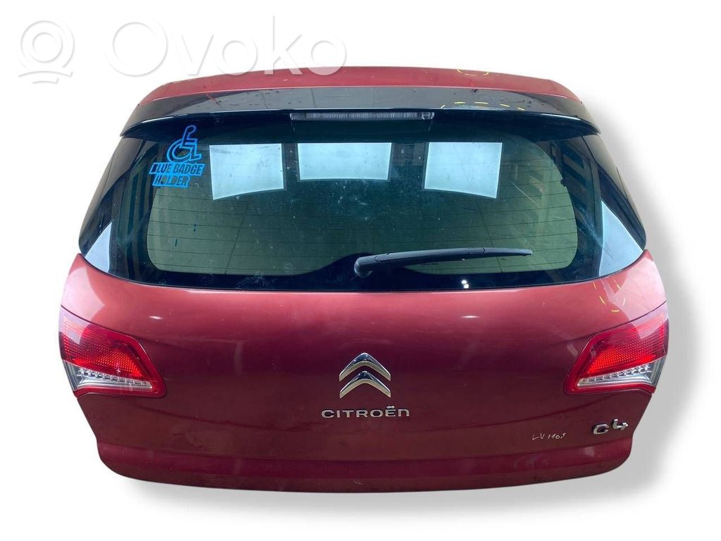 Citroen C4 II Puerta del maletero/compartimento de carga 