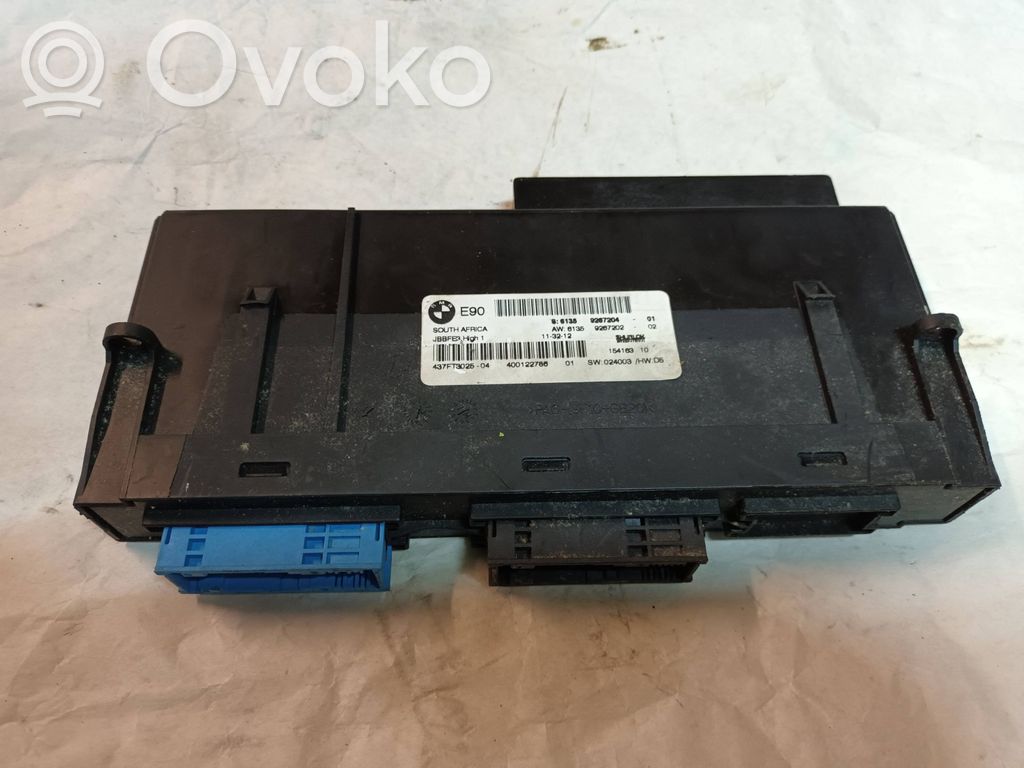 BMW 3 E90 E91 Module confort 