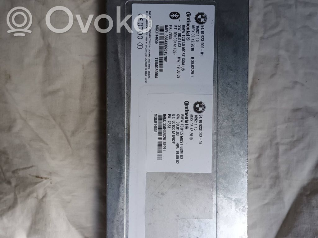 Bluetooth control unit module   9231092