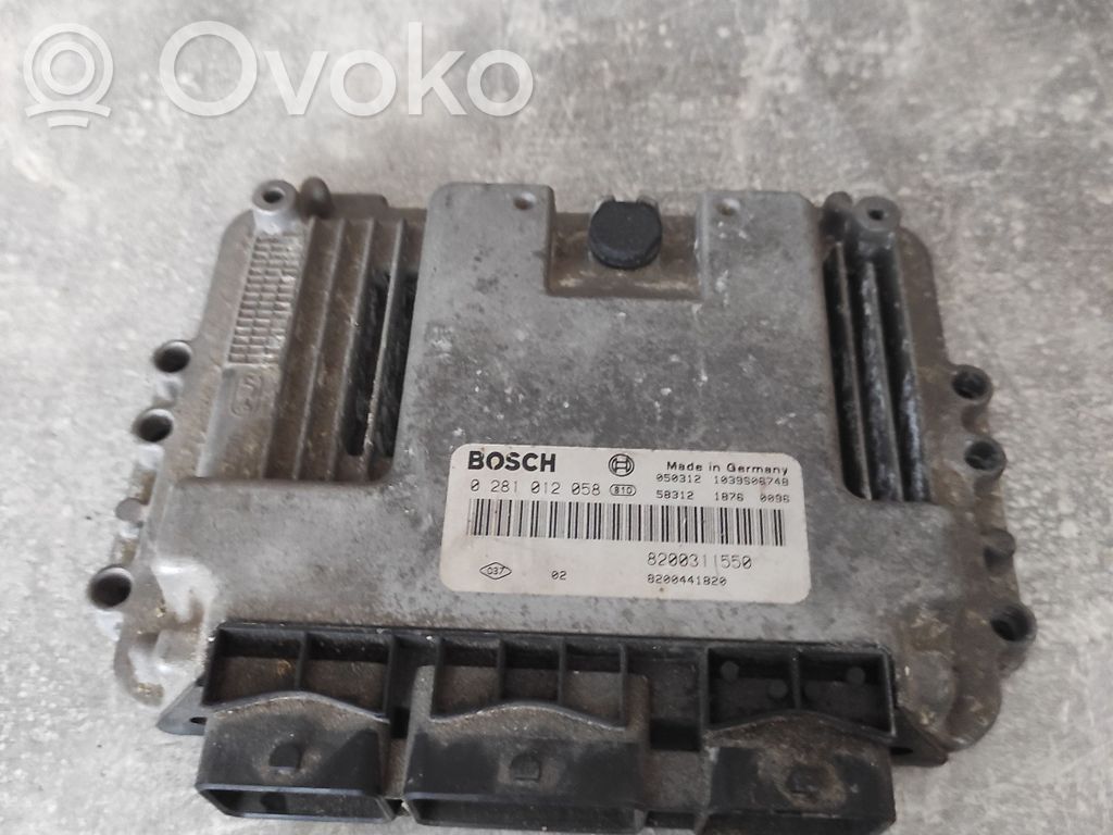 Renault Laguna II Engine control unit/module 