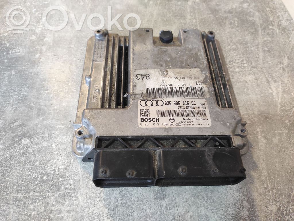 Audi A6 S6 C6 4F Engine control unit/module 