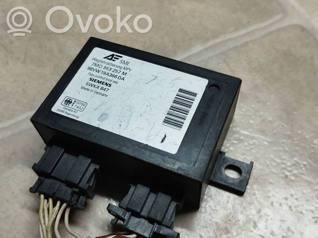 Volkswagen Sharan Immobilizer control unit/module 