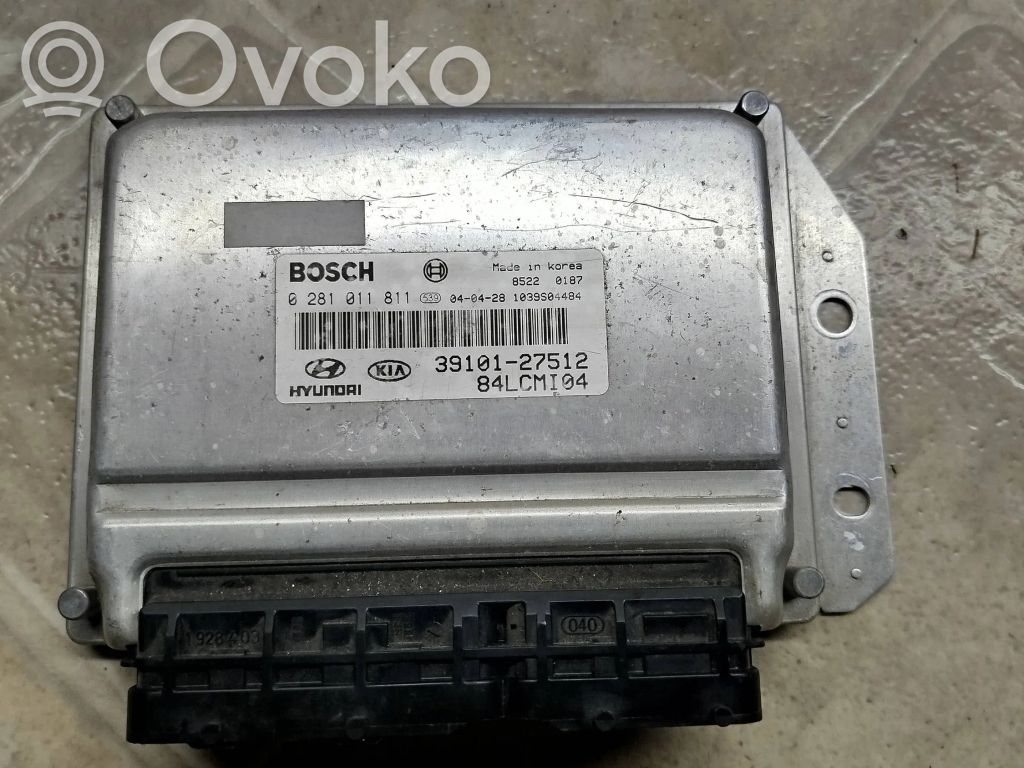 Engine control unit/module   3910127512,0281011811,84LCMI04