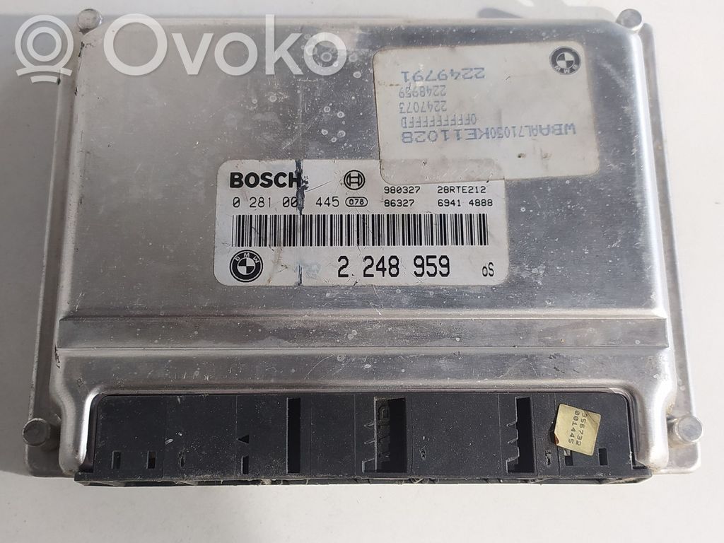 Unidad de control/módulo del motor   2248959,2249791