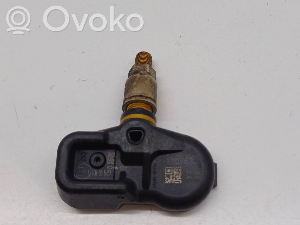 Toyota Prius (XW30) Czujnik ciśnienia opon 