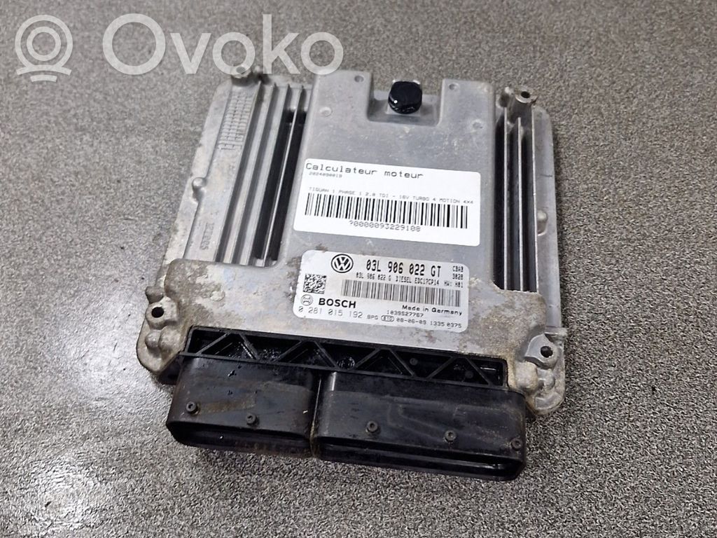 Volkswagen Tiguan Sterownik / Moduł ECU 