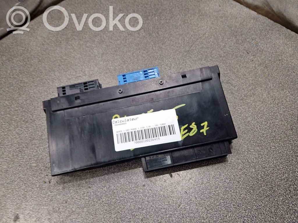 BMW 1 E81 E87 Engine control unit/module 