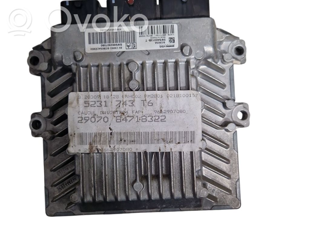Peugeot 307 Engine control unit/module 