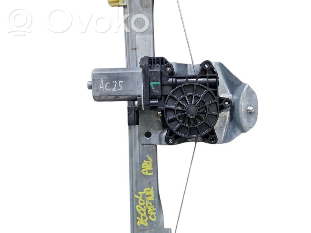 Renault Captur Rear door window regulator with motor 