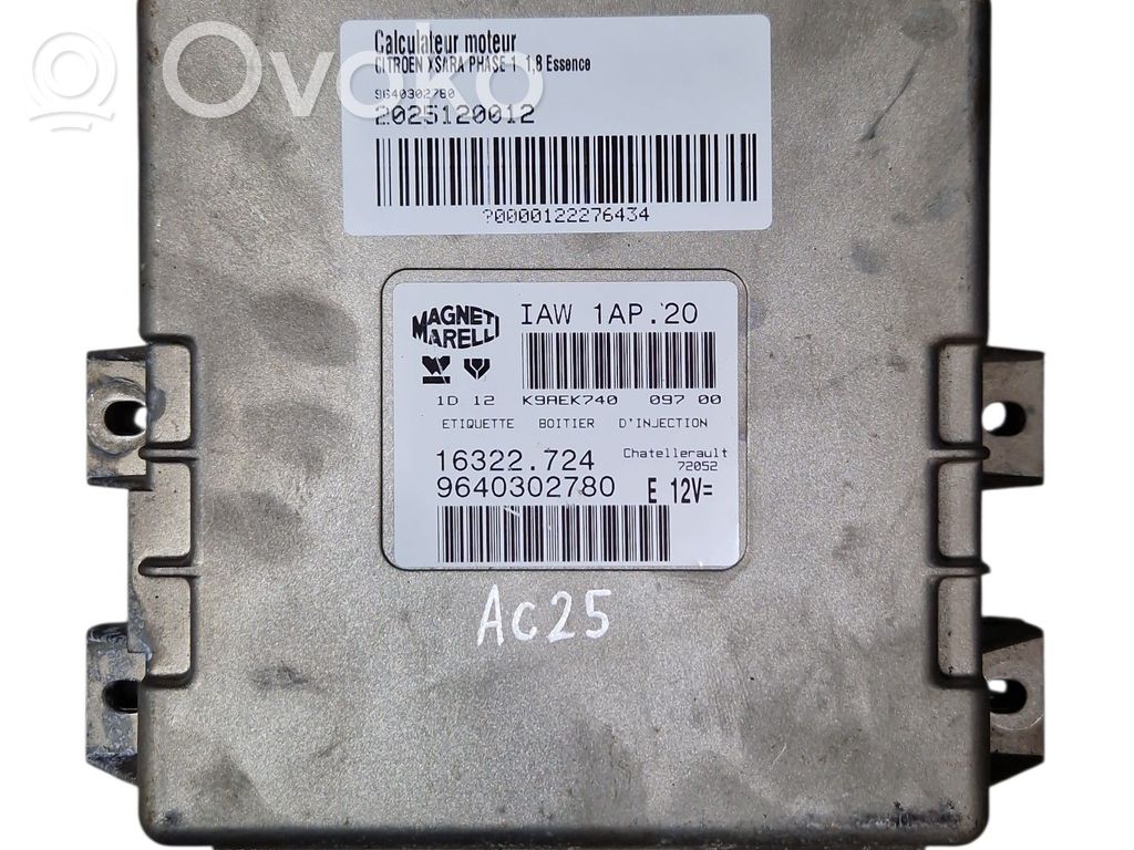 Citroen Xsara Engine control unit/module 