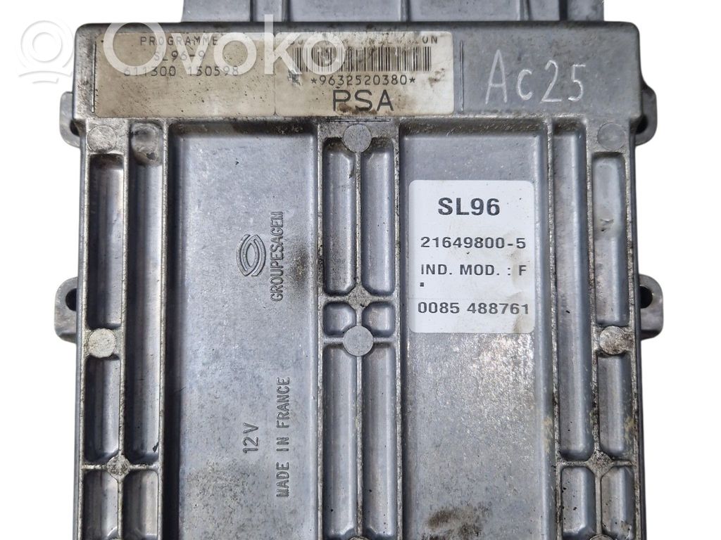 Citroen Berlingo Engine control unit/module 