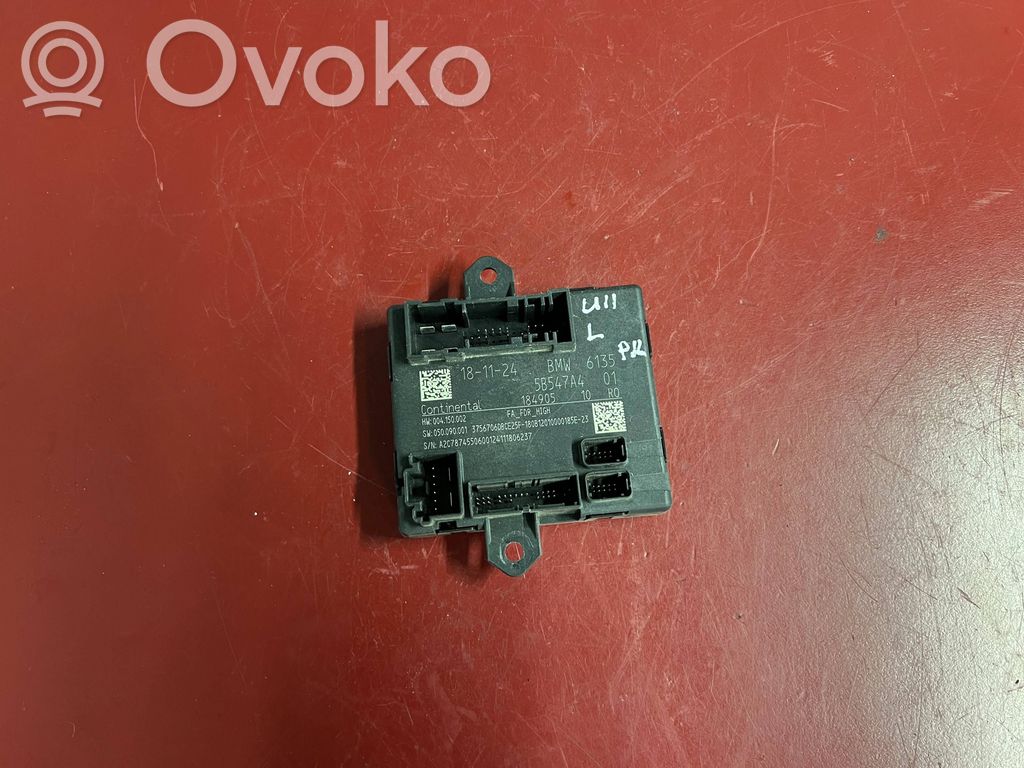 BMW X1 U11 Door control unit/module 