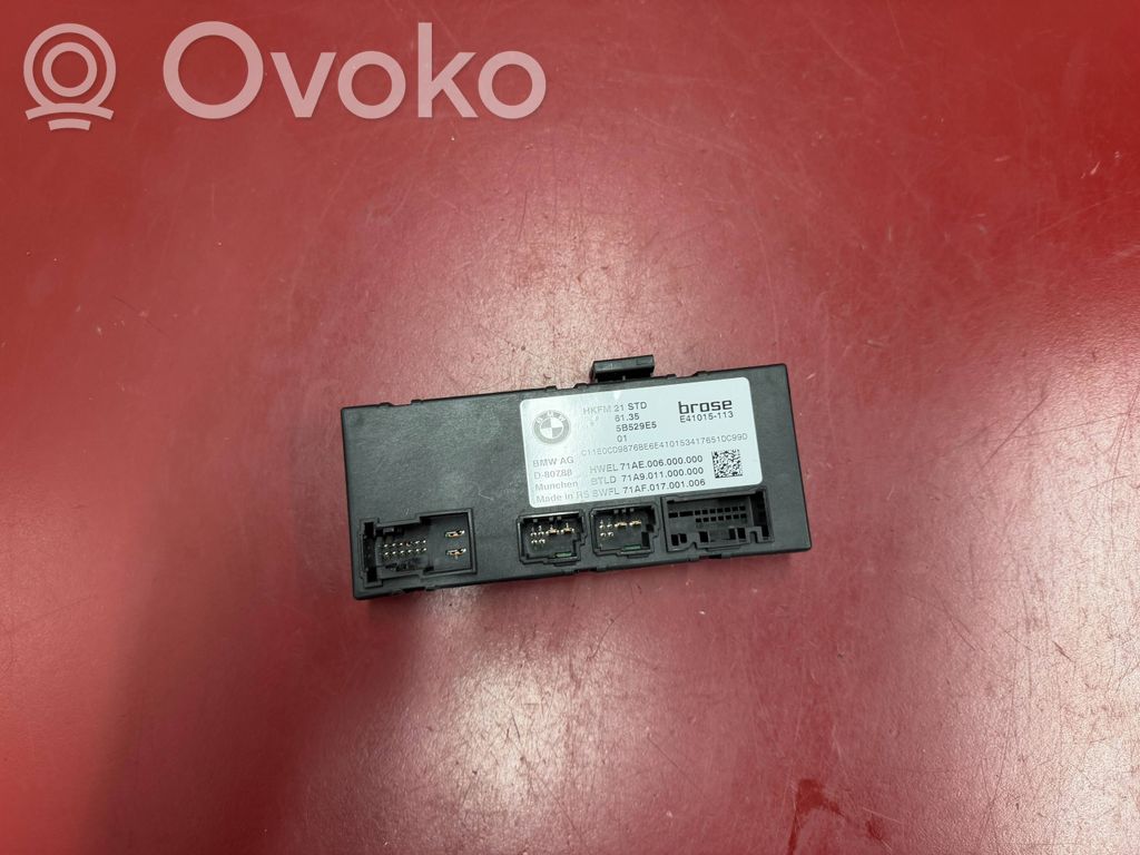 BMW X3 G45 Tailgate/trunk control unit/module 