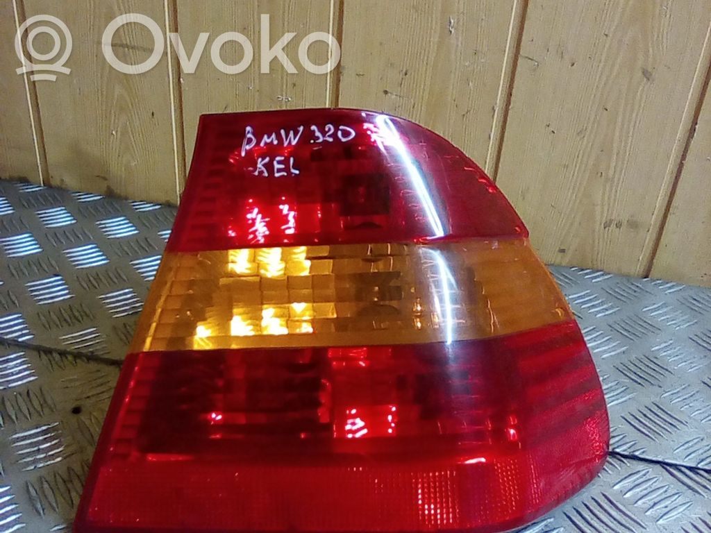 BMW 3 E46 Galinis žibintas kėbule 