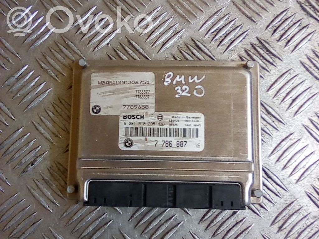 BMW 3 E46 Engine control unit/module 