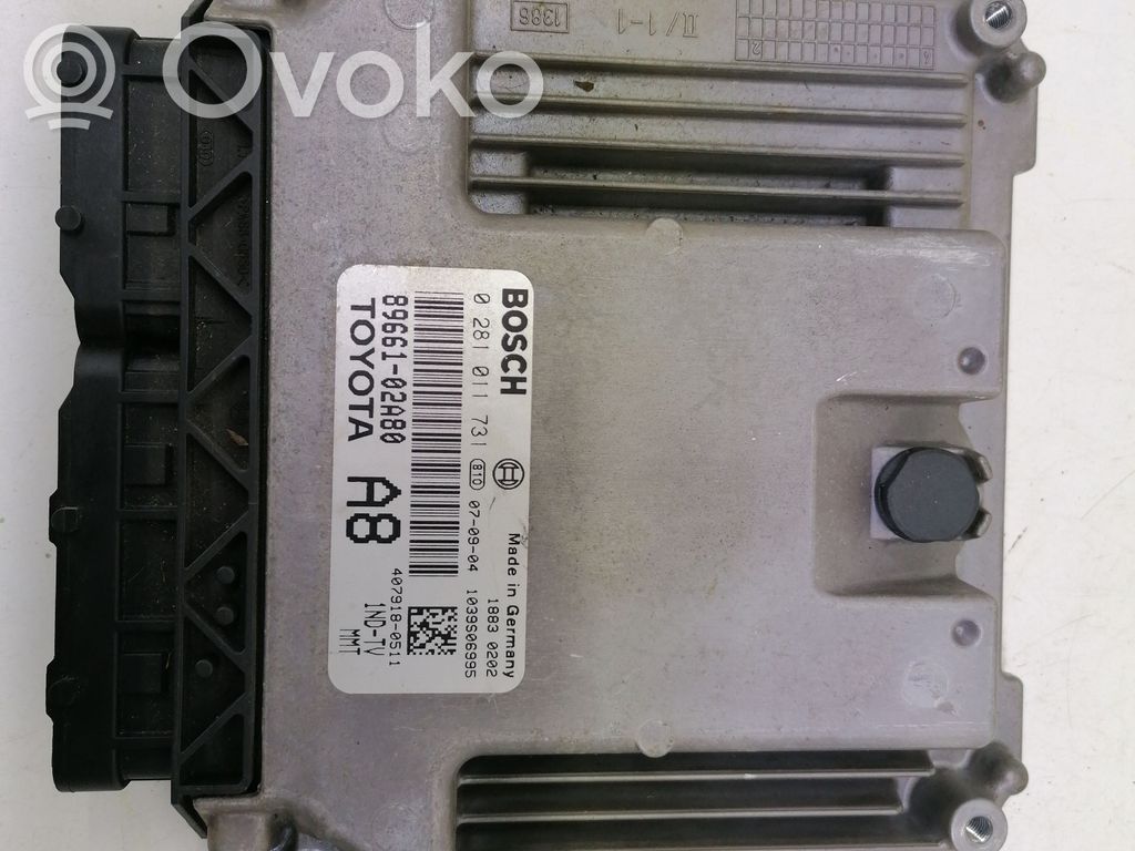 Toyota Corolla E120 E130 Engine control unit/module 