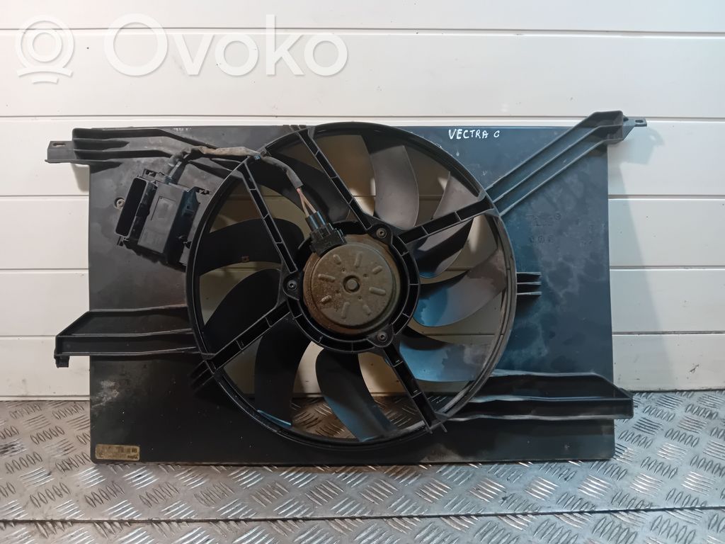 Opel Vectra C Elektrinis radiatorių ventiliatorius 