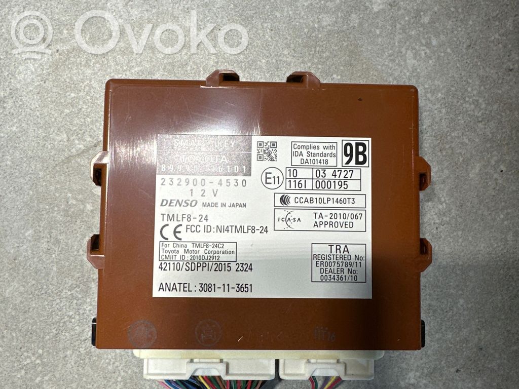 Lexus CT 200H Autres unités de commande / modules 