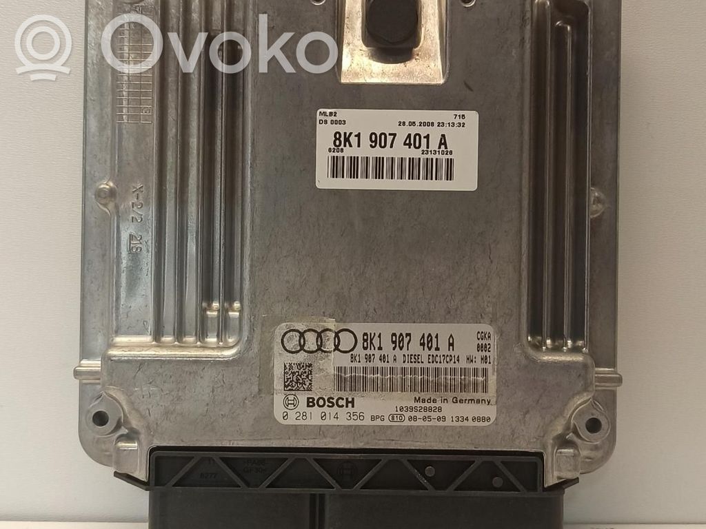 Audi A4 S4 B8 8K Engine control unit/module ECU 
