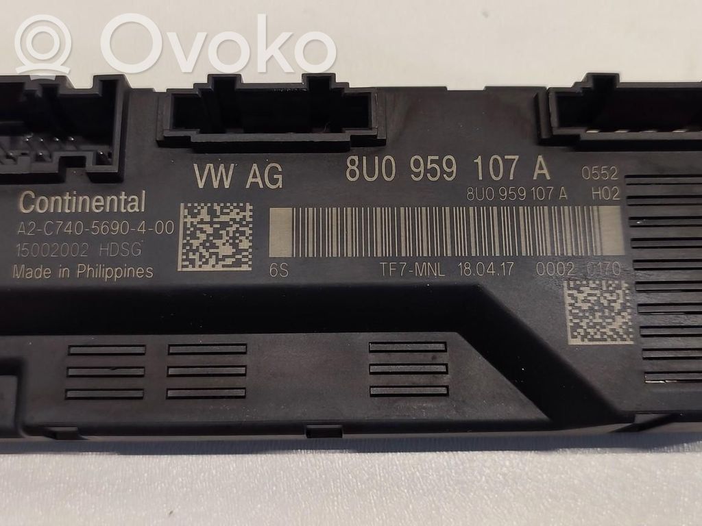 Tailgate/trunk control unit/module   8U0959107A,8U0959107A,KTL
