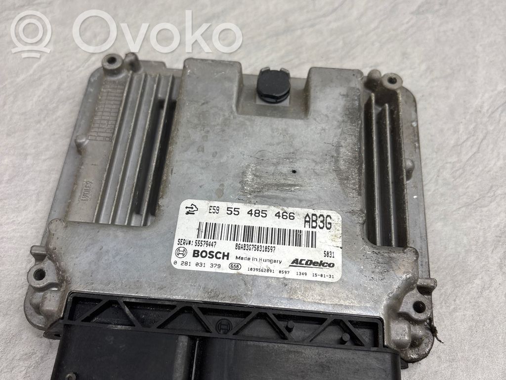 Opel Astra J Dzinēja vadības bloks 