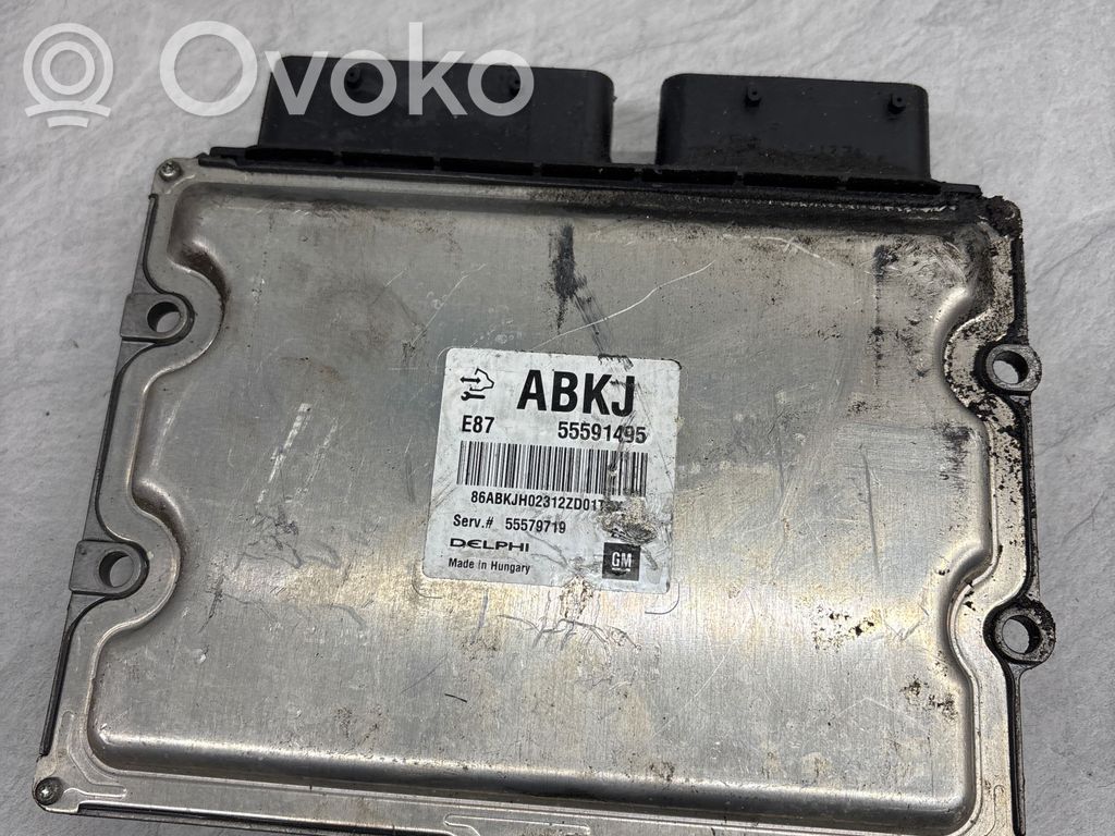Opel Astra J Engine control unit/module 