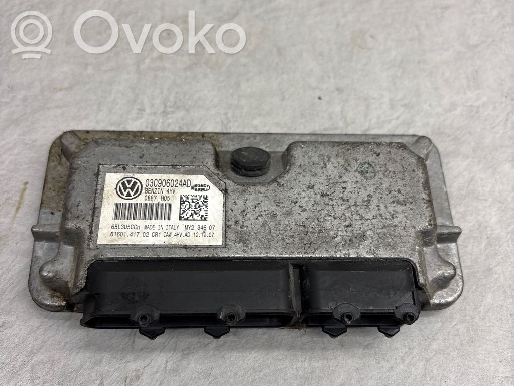 Volkswagen Polo IV 9N3 Sterownik / Moduł ECU 