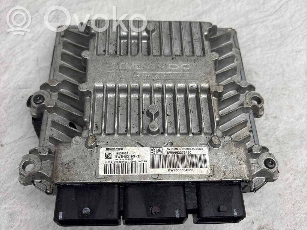 Peugeot 407 Engine control unit/module 