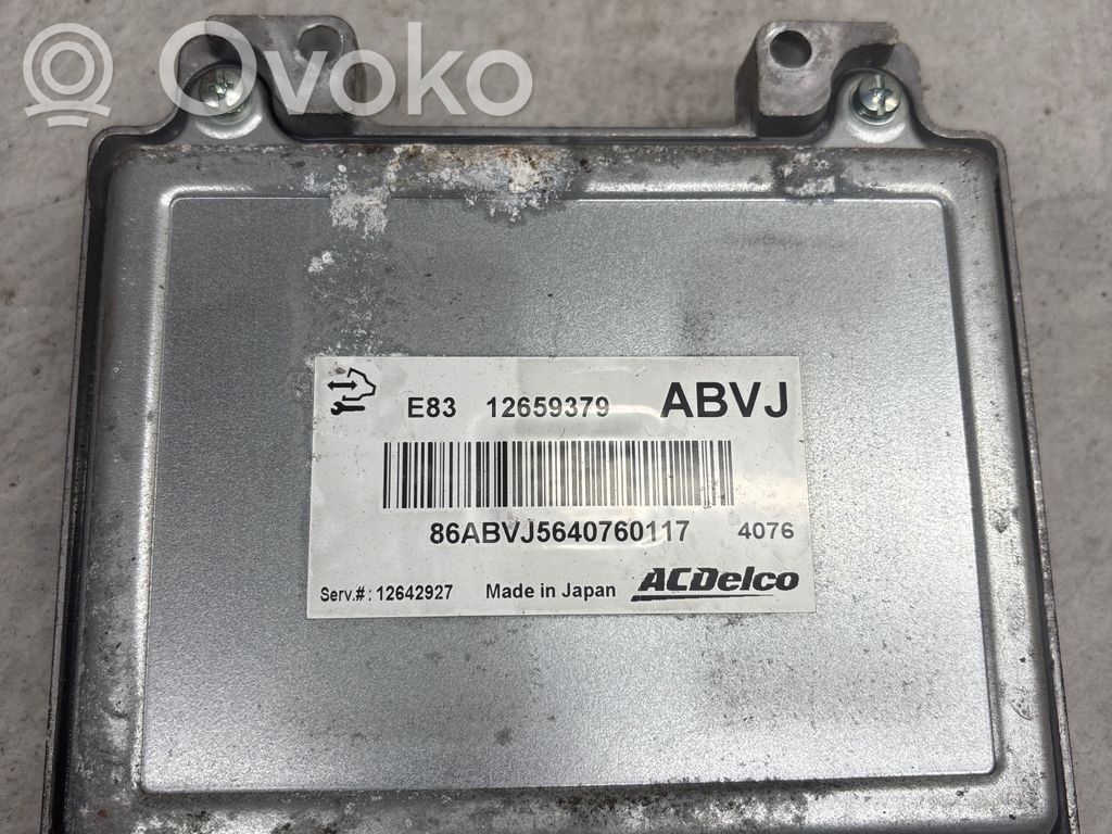 Opel Astra J Engine control unit/module 