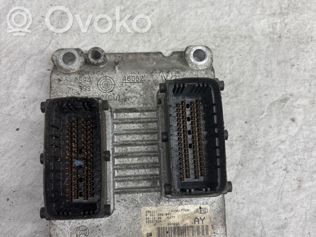 Opel Corsa D Engine control unit/module 