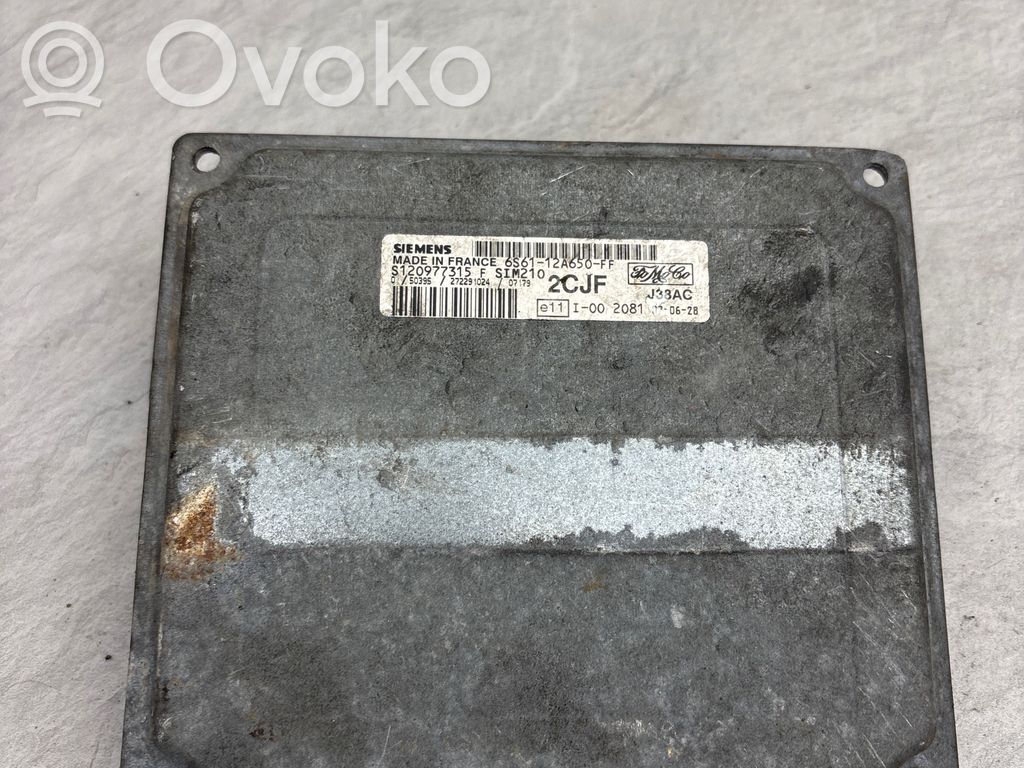 Engine control unit/module   6S6112A650FF,S120977315F