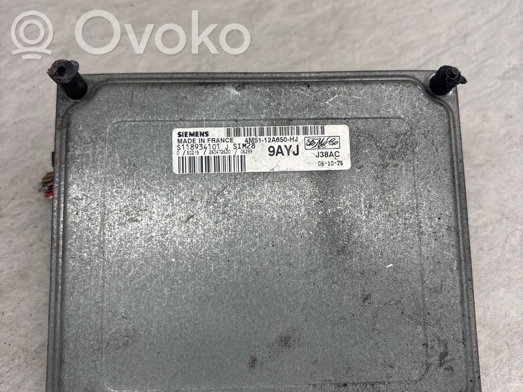 Ford Focus Engine control unit/module 