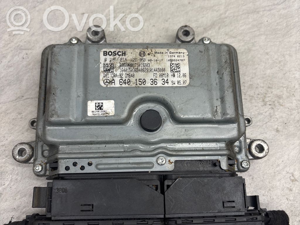 Mercedes-Benz A W169 Engine control unit/module 