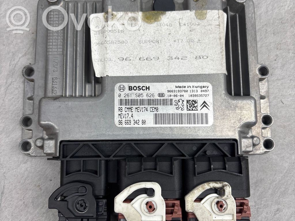 Citroen C4 I Engine control unit/module 