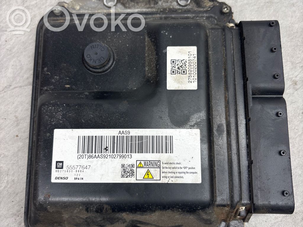 Opel Astra J Engine control unit/module 