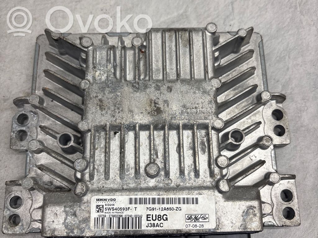 Ford Mondeo MK IV Engine control unit/module 