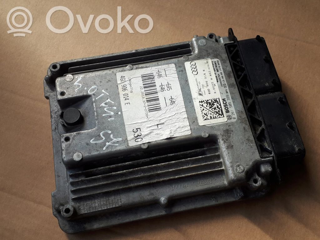 Engine control unit/module   4G0906014E,0261S09399