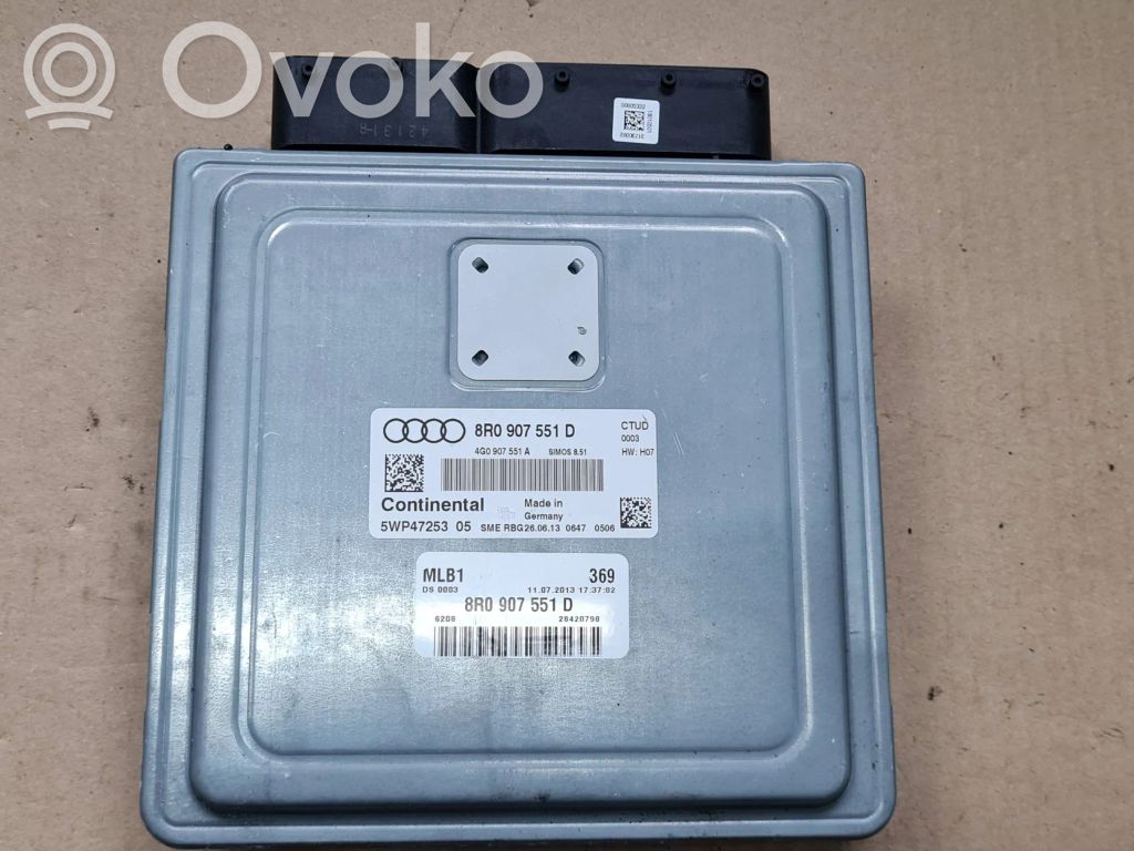 Engine control unit/module   8R0907551D,5WP47253