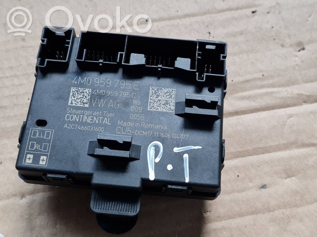 Audi A4 S4 B9 Door control unit/module 