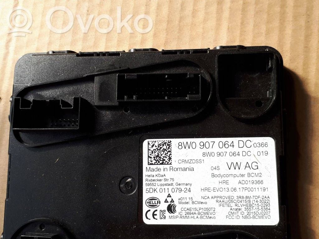 Module confort   8W0907064DC,5DK01107924