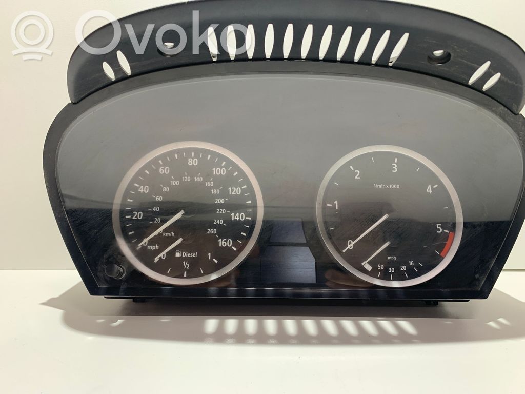 BMW 5 E60 E61 Speedometer (instrument cluster) 