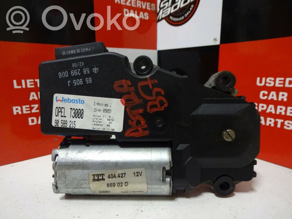 Opel Astra G Moottori/käyttölaite 