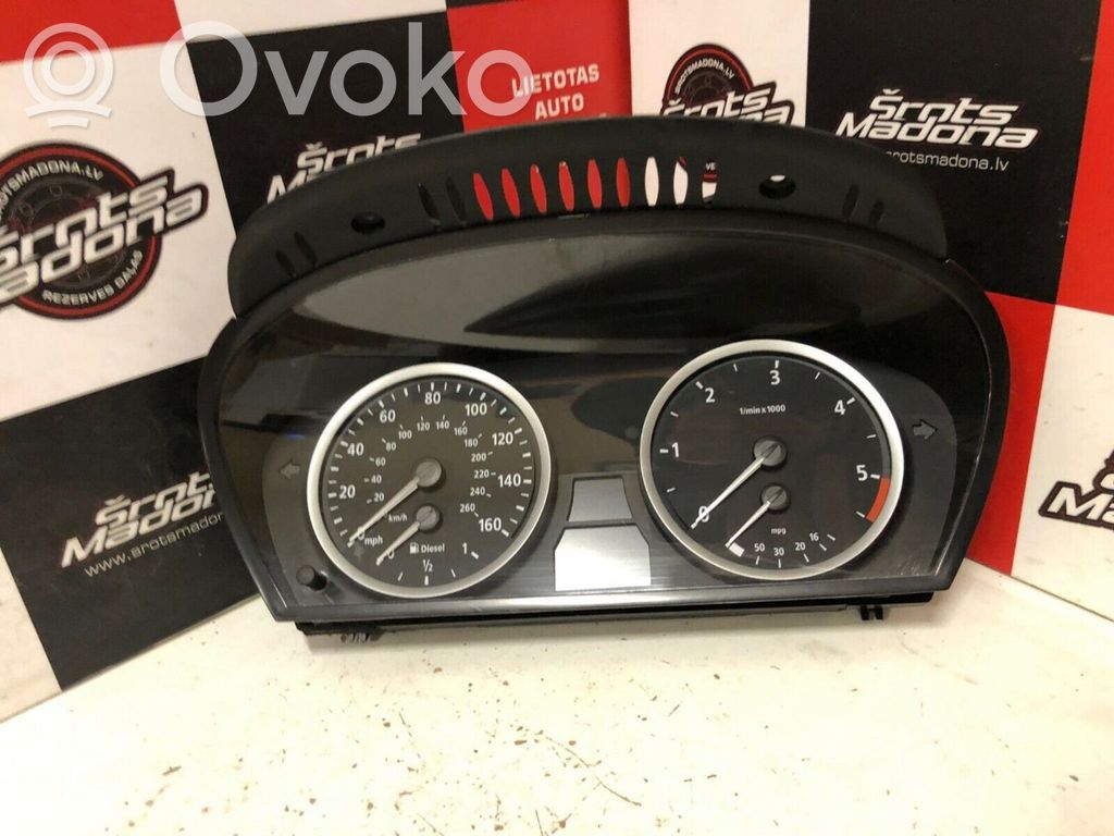 BMW 5 E60 E61 Speedometer (instrument cluster) 